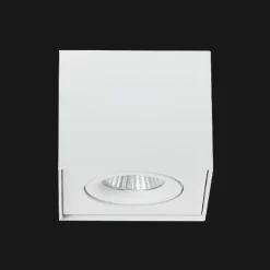 Cobra 360° Rotatable Surface downlight 8W 2000-3000K Dim2Warm IP20 - Hvit