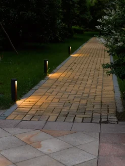 Combo pullert 25 cm 9W IP54 3000K - Svart