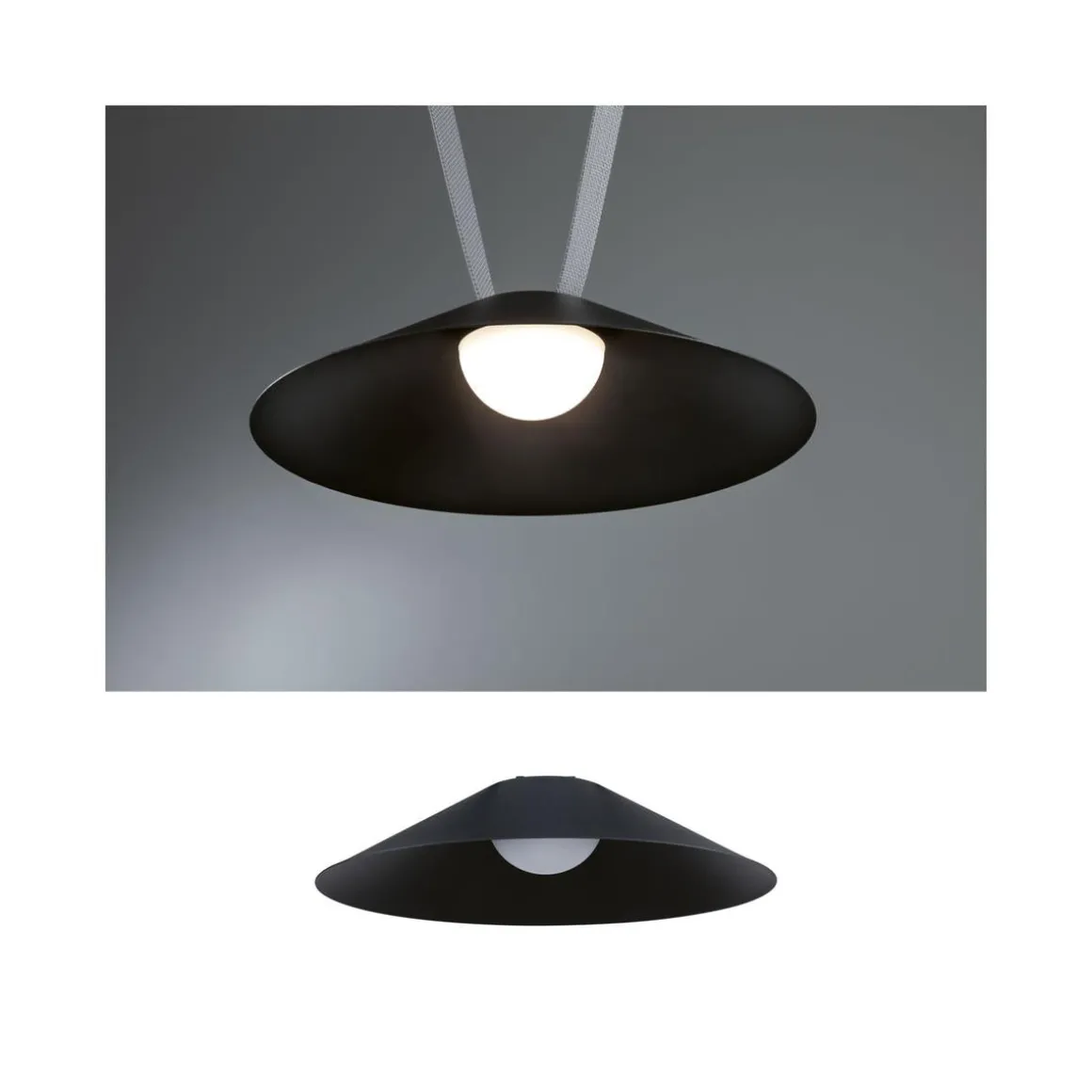 Cone lampeskjerm til ULine belte system 12W 3000 Kelvin