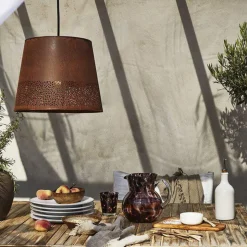 Corta lampeskjerm utendørs - Rustfarget