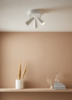 Crest 3 taklampe hvit - Hvit