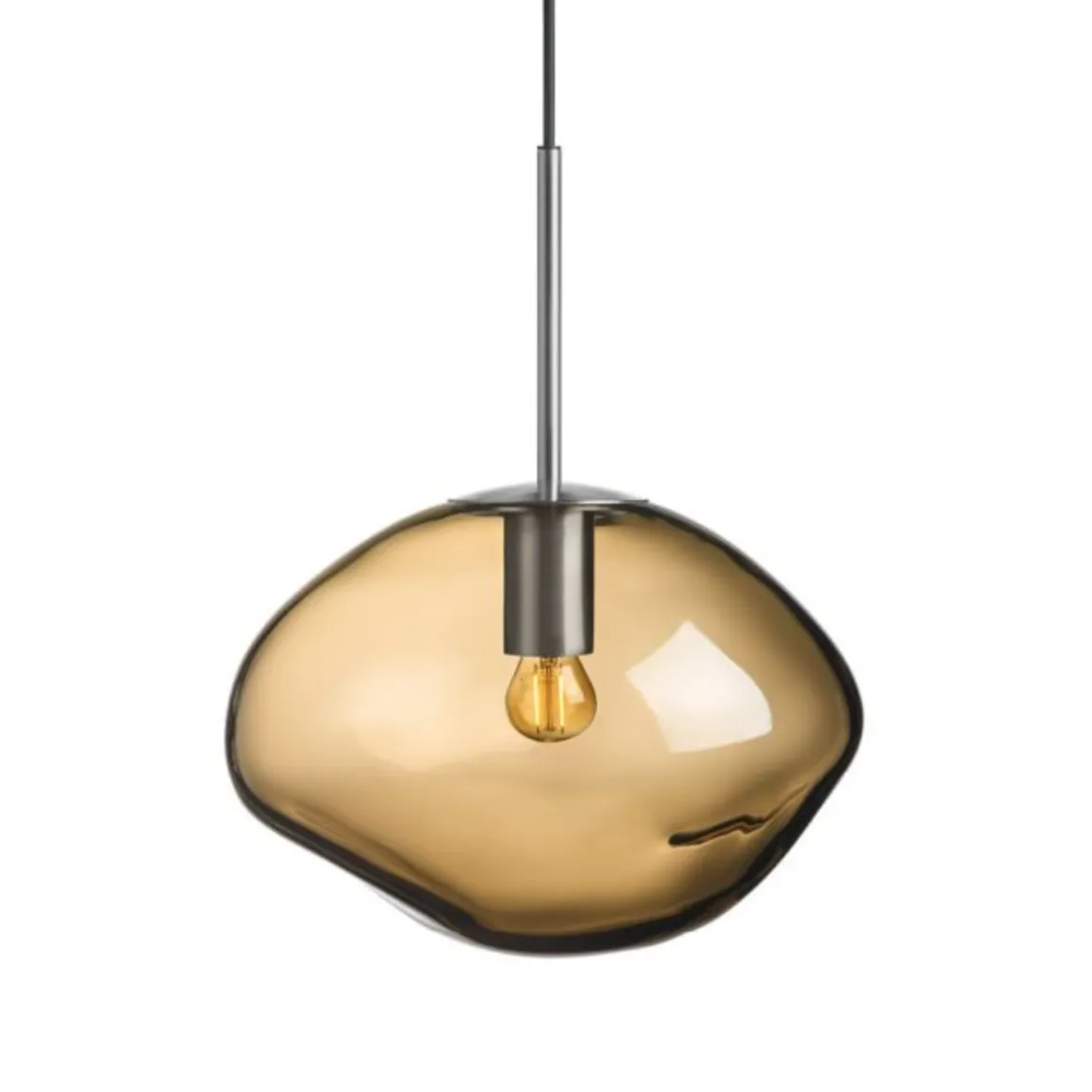 Crystal Stone Ø30 - Kakao / Stål