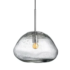 Crystal Stone Ø35 - Klar m/Soda / Stål