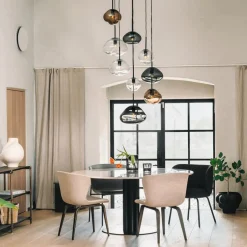 Crystal Stone Ø35 - Klar m/Soda / Stål