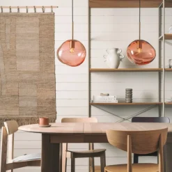 Crystal Stone Ø25 - Morgenrød / Messing