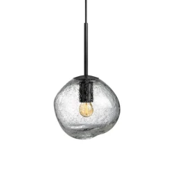 Crystal Stone Ø25- Klar m/Soda / Svart