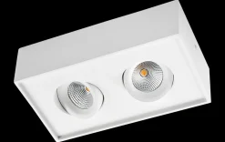 Cube 2x DimToWarm 2x6W LED 2000-2800K Ra>95 - Matt hvit