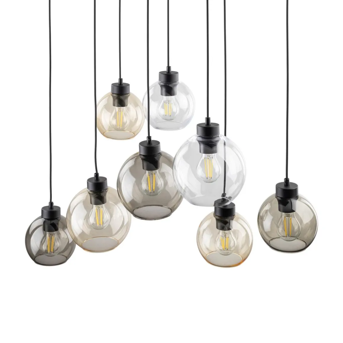 Cubus takpendel 8-lys