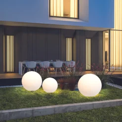 Cumulus dekorasjonsball XL utendørs IP44 E27 - Hvit