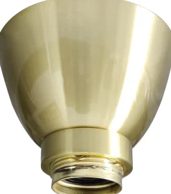 Cup 105 taklampe m/feste til skjerm/kuppel uten skjerm/kuppel E27 - Messingfarget