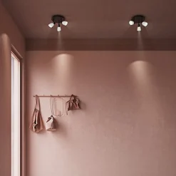 Cut spotlight - Svart/Hvit