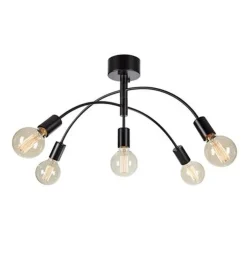 Cygnus taklampe 5L - Svart - Svart
