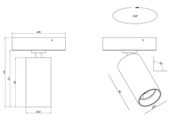 D45 spot 7W 2700K RA90 Dimbar