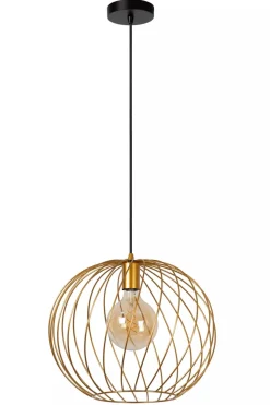 Danza takpendel 40 cm - Matt gull/messingfarget