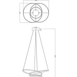 Darvin pendellampe 64