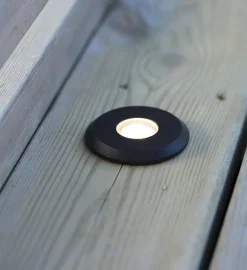 Decklight 3W - Garden 24 - Svart