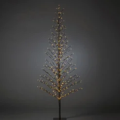 Dekorasjonstre 210 cm med 504 LED amber farget IP44 utendørs