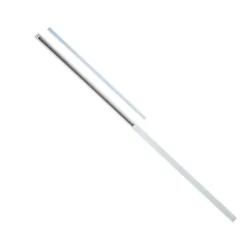 Designline dekklist 1 meter - Hvit