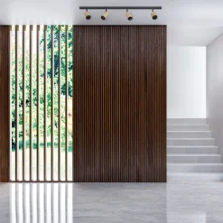 Designline Tube Pro komplett 1.9 meter spotskinne med 4 spotter GU10 - Svart/Messing