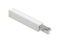 Designline Tube Pro komplett 1,9 meter spotskinne med 5 spotter GU10 - Hvit