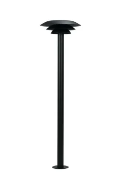 DL25 utendørs stolpe 90 cm IP44 - Svart