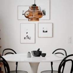 Dolores takpendel Ø30 - Konjakk