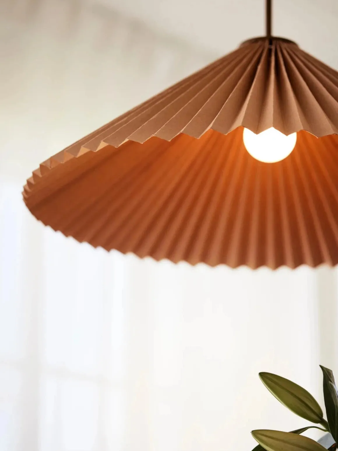 Dora takpendel 60 cm - Brun