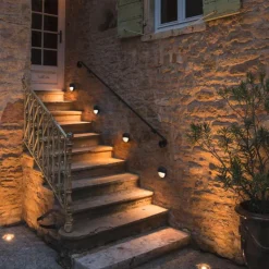 Downunder round vegglampe utendørs 4,3W 3000/4000 Kelvin IP65