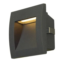 Downunder S innfelt vegglampe utendørs 1,7W 3000 Kelvin IP55