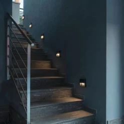 Downunder square vegglampe utendørs 4,3W 3000/4000 Kelvin IP65