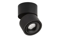 Easy mini W75 takspot 1 lys 7W 2700K Dimbar Hull for ledning - Svart