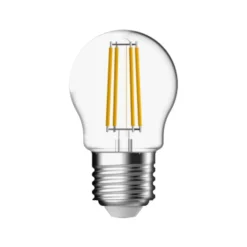 Ecolux E27 Filament LED 4W 2700K 45 mm dimbar - Klar