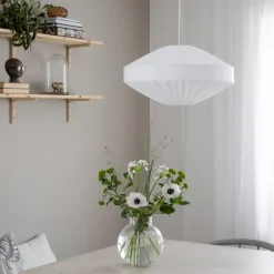 Edith takpendel 50 cm - Hvit