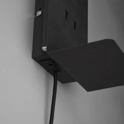 Element vegglampe - Svart