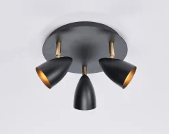 Elias taklampe - Svart