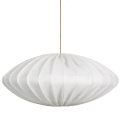 Ellipse 80 taklampe Lin Hvit