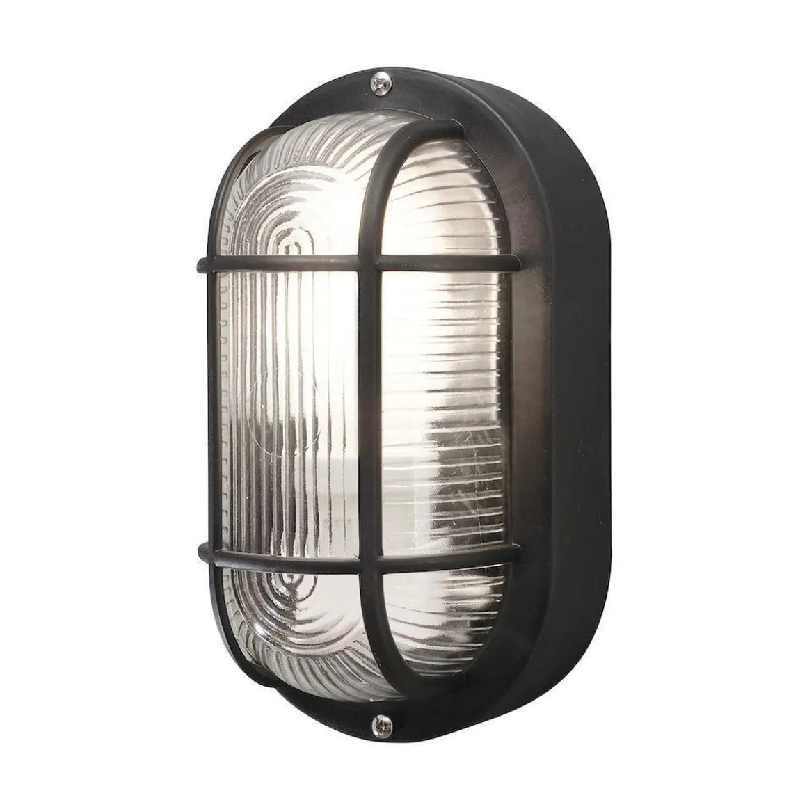 Elmas vegglampe utendørs IP44 - Svart