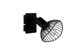 Elsa justerbar vegglampe - Svart