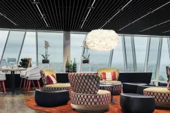 Eos XL hvit lampeskjerm