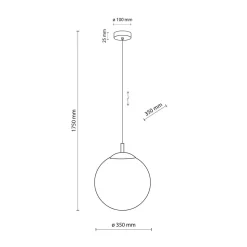 Esme takpendel 35 cm