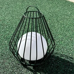 Evesham utendørs lanterne oppladbar liten