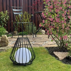 Evesham utendørs lanterne oppladbar medium