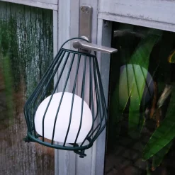 Evesham utendørs lanterne oppladbar medium