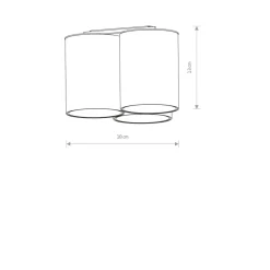 Eye tone tripple takspot - Hvit