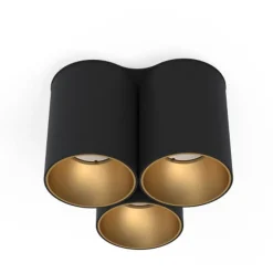 Eye tone tripple takspot - Svart/Gullfarget