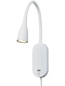 Eye vegglampe 5 watt dimbar m/ USB - Hvit