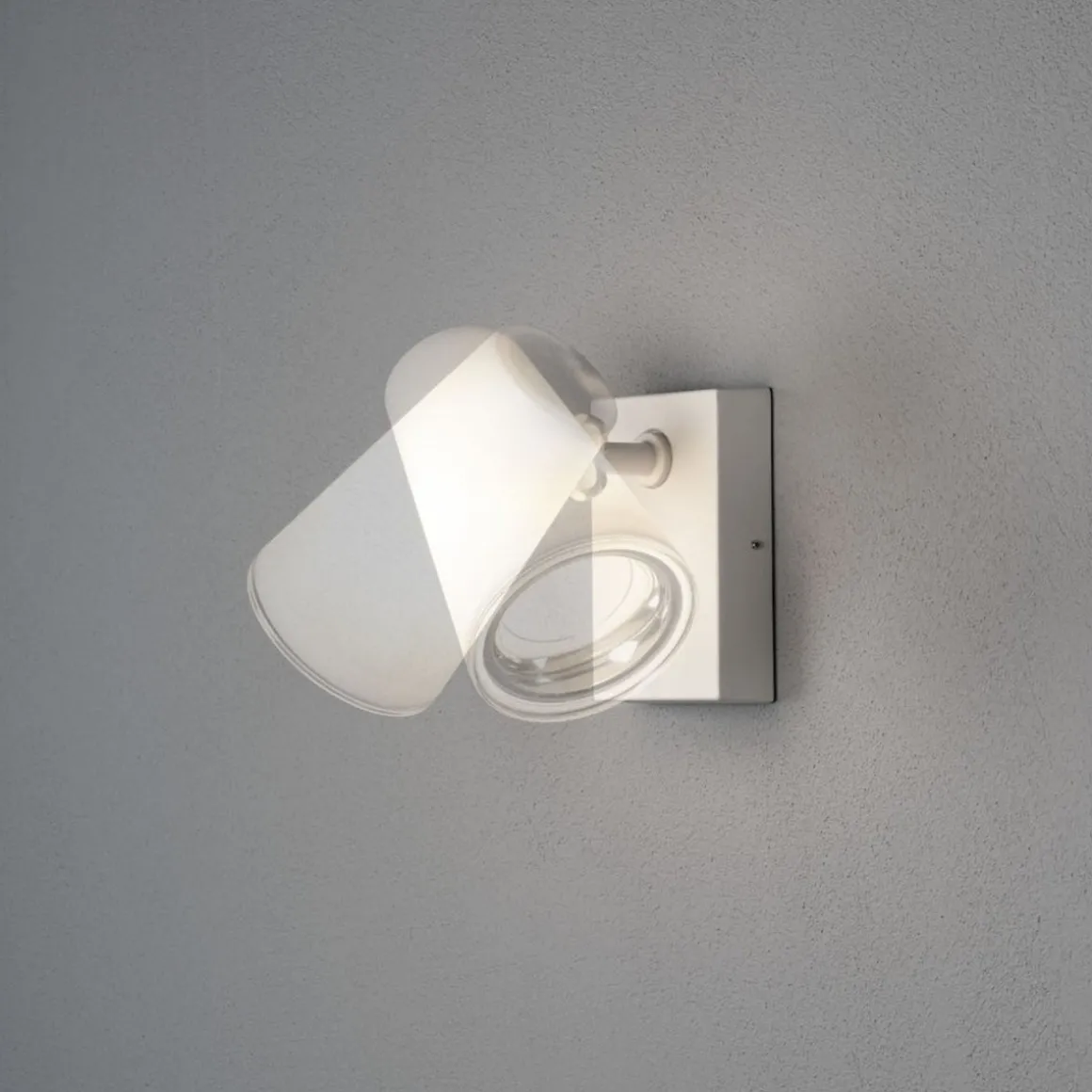 Fano vegglampe utendørs IP54 - Hvit