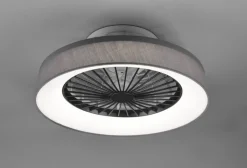 Farsund tak vifte 3000-6500K 26,8W m/Fjernkontroll - Grå