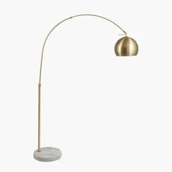 Feliciani gulvlampe 175 cm - Messing/Marmor