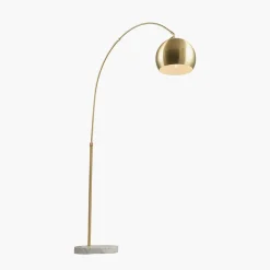 Feliciani gulvlampe 175 cm - Messing/Marmor